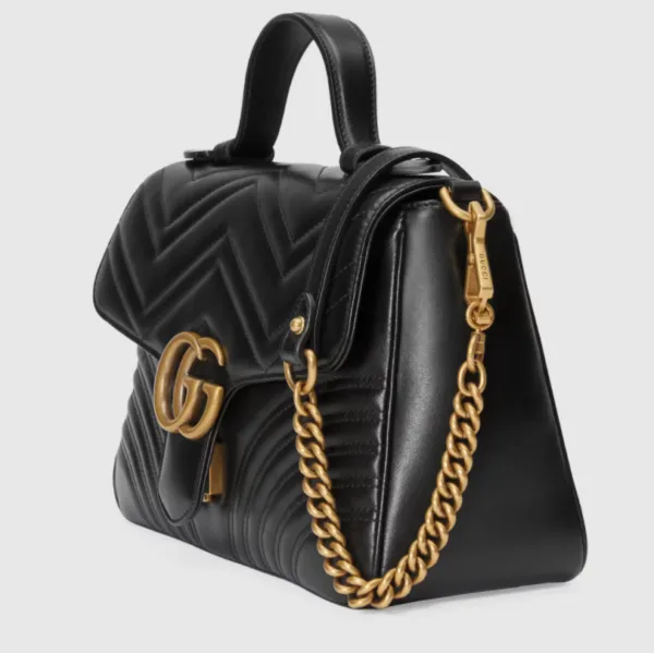 GUCCI GG Marmont Large Top Handle Bag