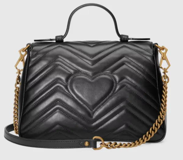 GUCCI GG Marmont Large Top Handle Bag
