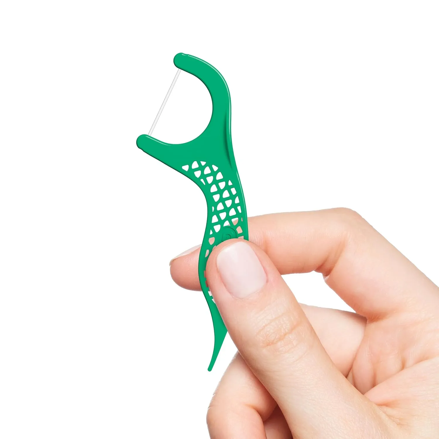 GUM Professional Clean Floss Picks - Extra Strong Shred-Resistant Floss, Easy Grip Handle - Dental Flossers for Adults - Fresh Mint Flavor, 90 Count (Pack of 3)
