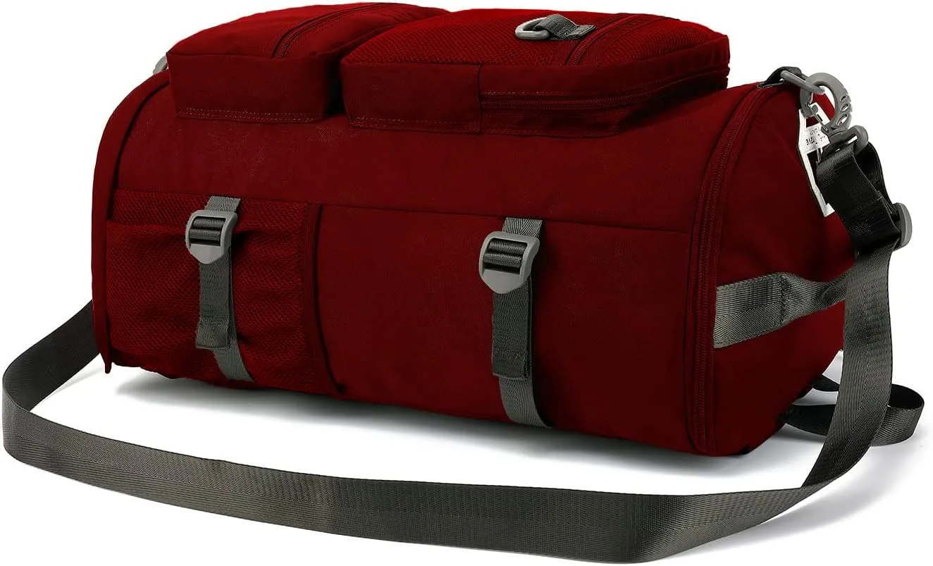 Gym Duffle Bag Backpack 4-Way Waterproof with Shoes Compartment for travel Sport Hiking laptop,Kalesi
