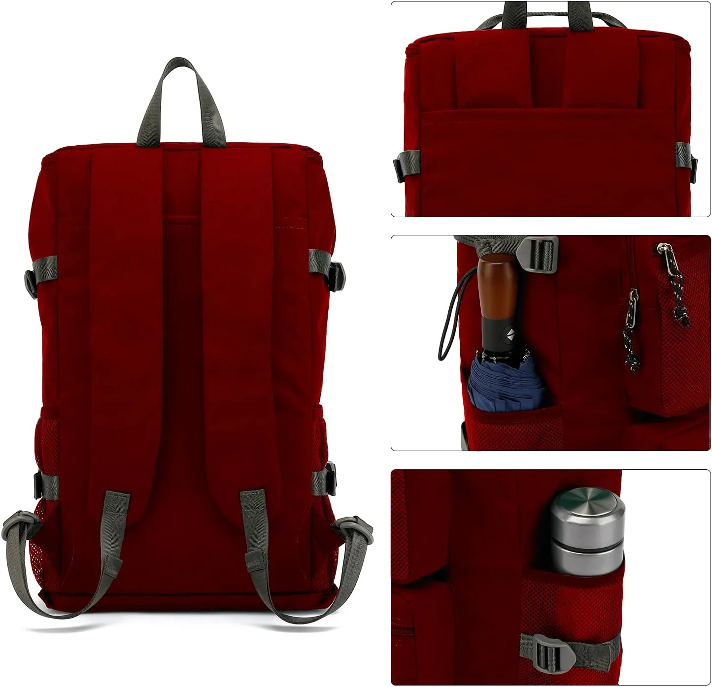 Gym Duffle Bag Backpack 4-Way Waterproof with Shoes Compartment for travel Sport Hiking laptop,Kalesi