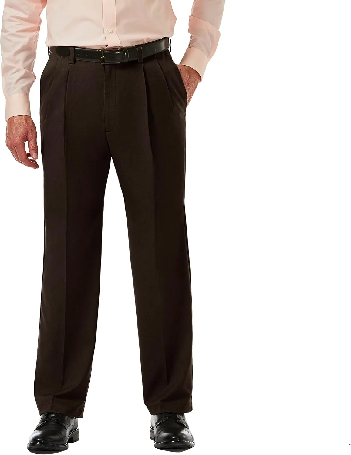 Haggar Men's Stretch Classic Fit Cargo Pant (Regular and Big and Tall Sizes)