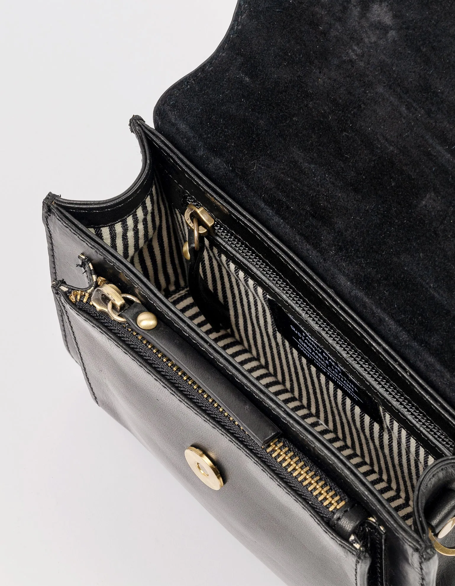 Harper Mini - Black Classic Leather