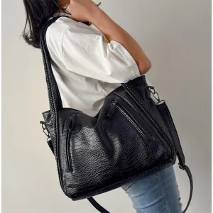 Hassle-free shipping women capacity brands tote hobo famous bags women female Complete collection big shoulder bags large handbags casual messenger  bag Fashion