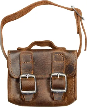 Hide & Drink, Mini Messenger Bag Handmade from Full Grain Leather