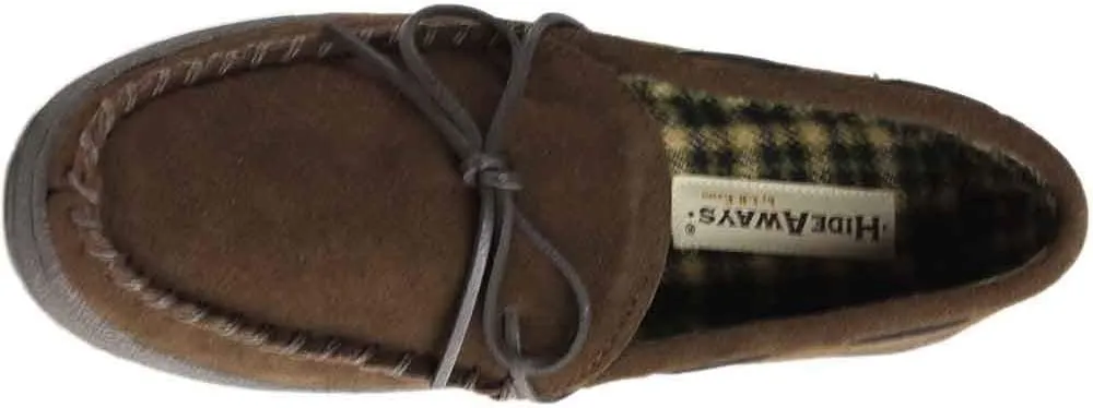 Hideaways by LB Evans Mens Marion Moccasin Casual Slippers Casual - Brown