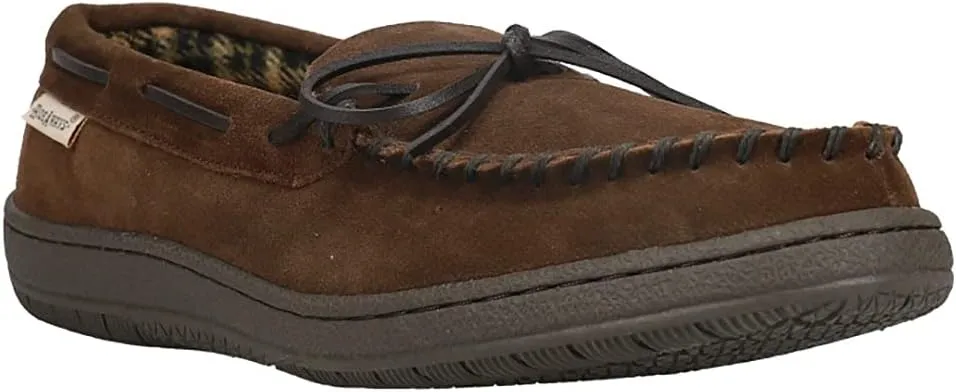 Hideaways by LB Evans Mens Marion Moccasin Casual Slippers Casual - Brown
