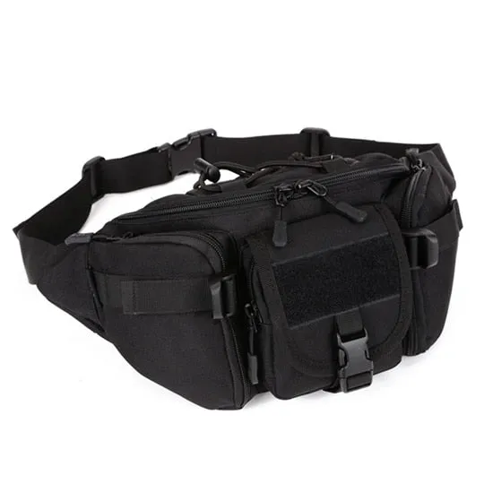 High quality Hip Packs Outdoor Pack Waterproof Bag Tactical Molle System Pouch Belt Bag Outdoor Sports Bags Military Equipment
