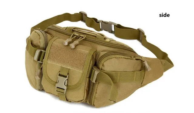 High quality Hip Packs Outdoor Pack Waterproof Bag Tactical Molle System Pouch Belt Bag Outdoor Sports Bags Military Equipment