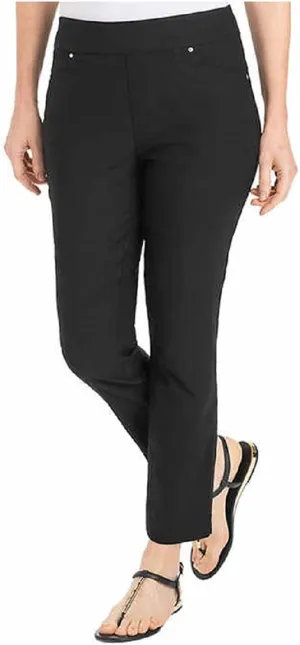 Hilary Radley Women Mid-Rise Stretch Pull-On Ankle Pant