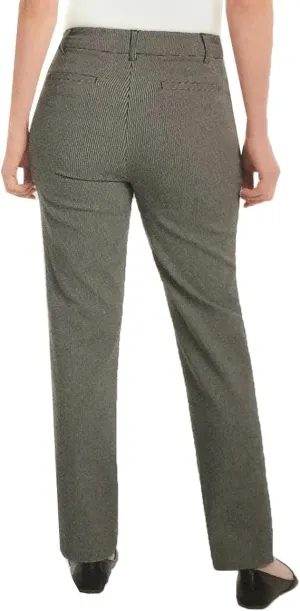 Hilary Radley Women's Mid-Rise Tummy Control Pull On Pants