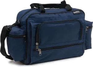 Hopkins Lite Shoulder Bag Lightweight Professional Nursing Bag, 15 inches x 5 inches x 11 inches, Navy