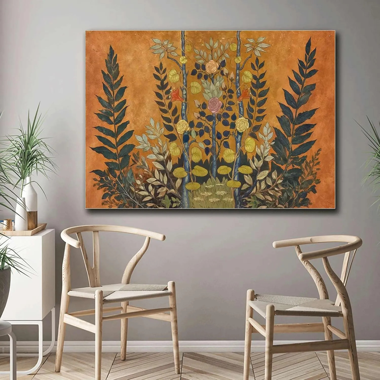HSHYXARTYX Poster Wall Art Print Emile Bernard Rose Print Abstract Flower Wall Art Modern Art Decoration for Living Room Bedroom and Office 8X12inch