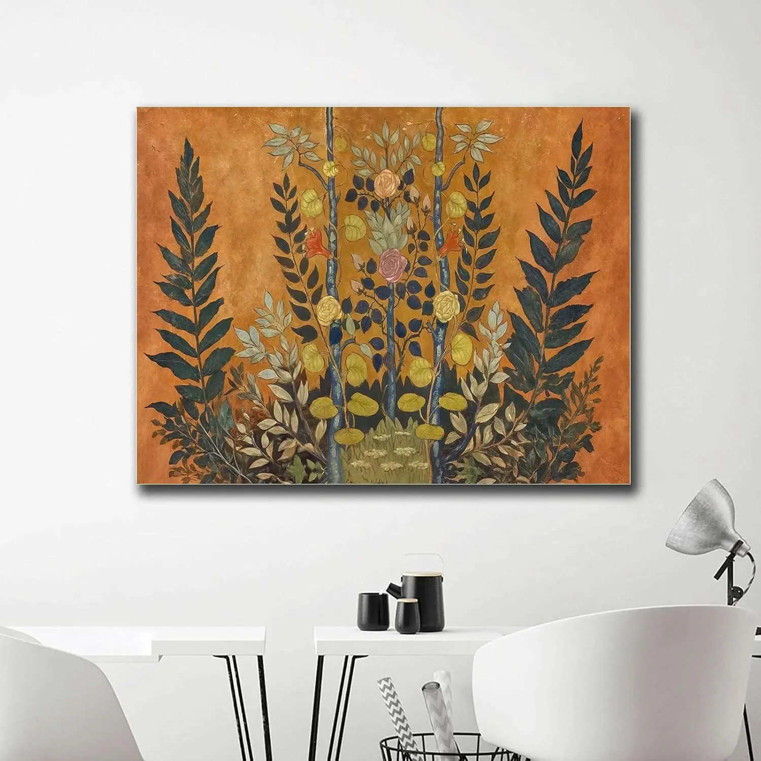 HSHYXARTYX Poster Wall Art Print Emile Bernard Rose Print Abstract Flower Wall Art Modern Art Decoration for Living Room Bedroom and Office 8X12inch