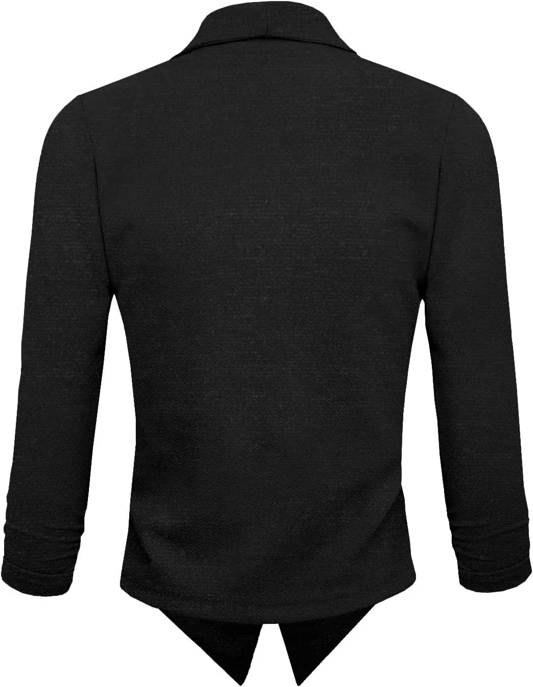 Hybrid & Company Versatile and Modern Women's Nylon Ponte De Roma Open Blazer Jacket