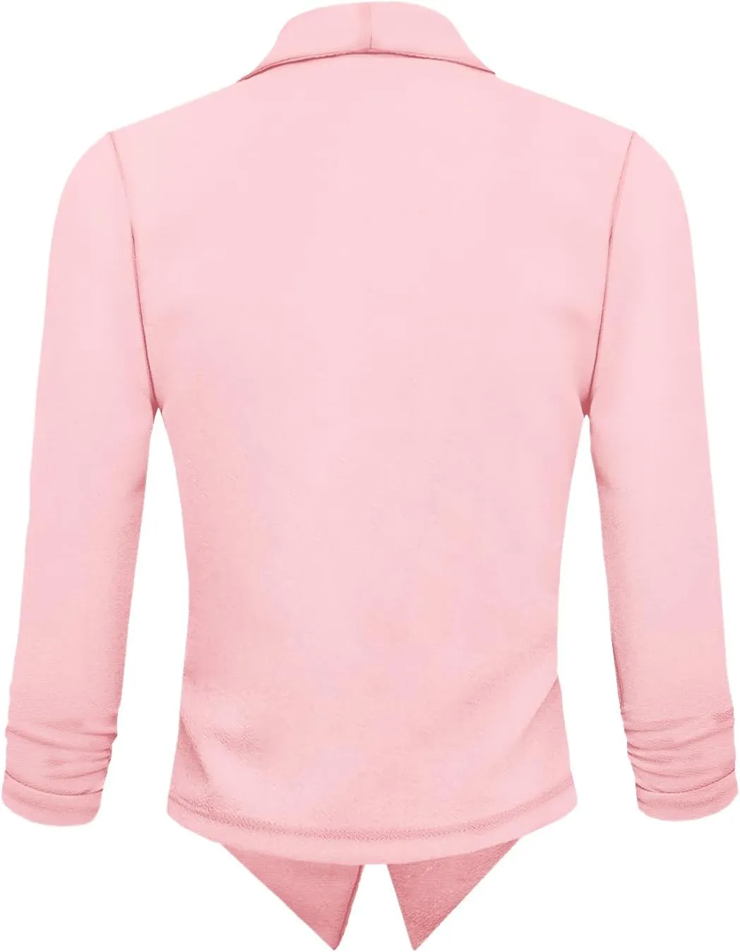 Hybrid & Company Versatile and Modern Women's Nylon Ponte De Roma Open Blazer Jacket