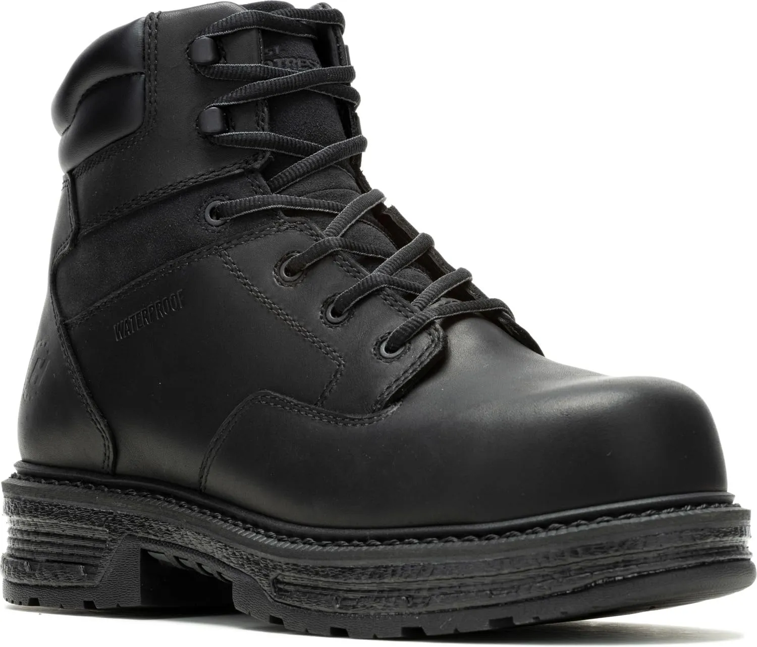 HYTEST Footrests Atlas, Men's, Nano Toe, EH, WP, Slip Resistant, 6 Inch, Work Boot
