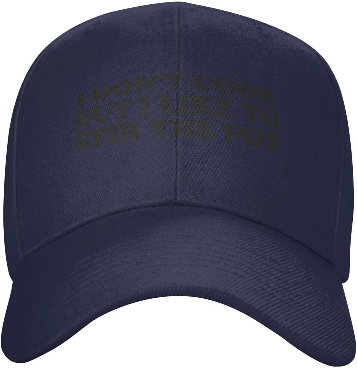 I Don't Cook but I Like to stir The Pot Baseball Cap Men's Gray Original Classic Low Profile Golf Dad Hat Trucker Cap