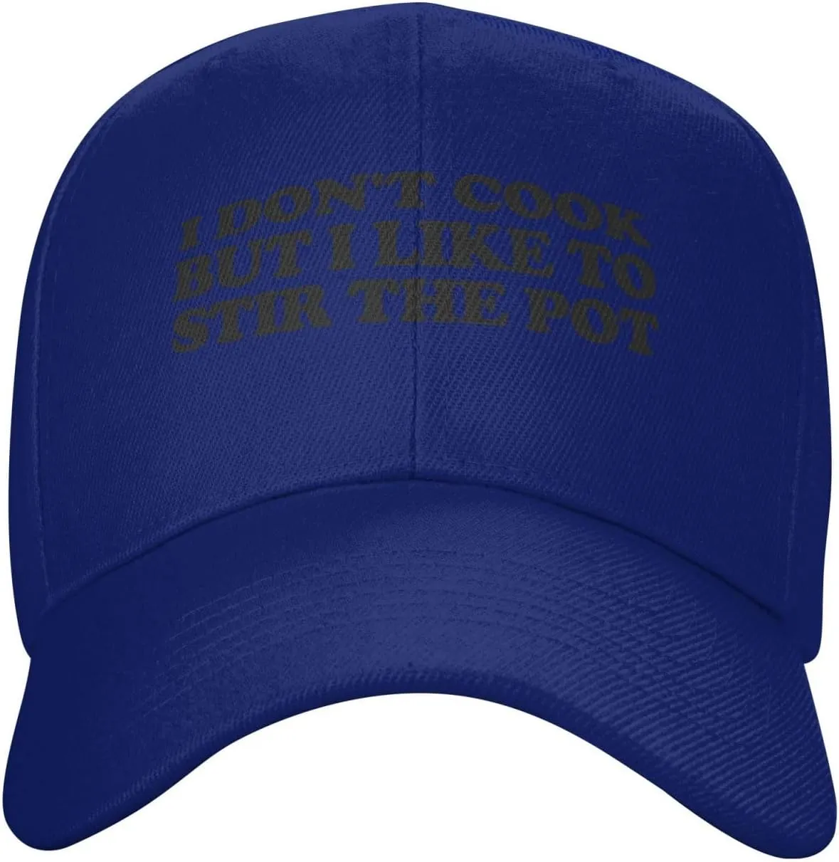 I Don't Cook but I Like to stir The Pot Baseball Cap Men's Gray Original Classic Low Profile Golf Dad Hat Trucker Cap