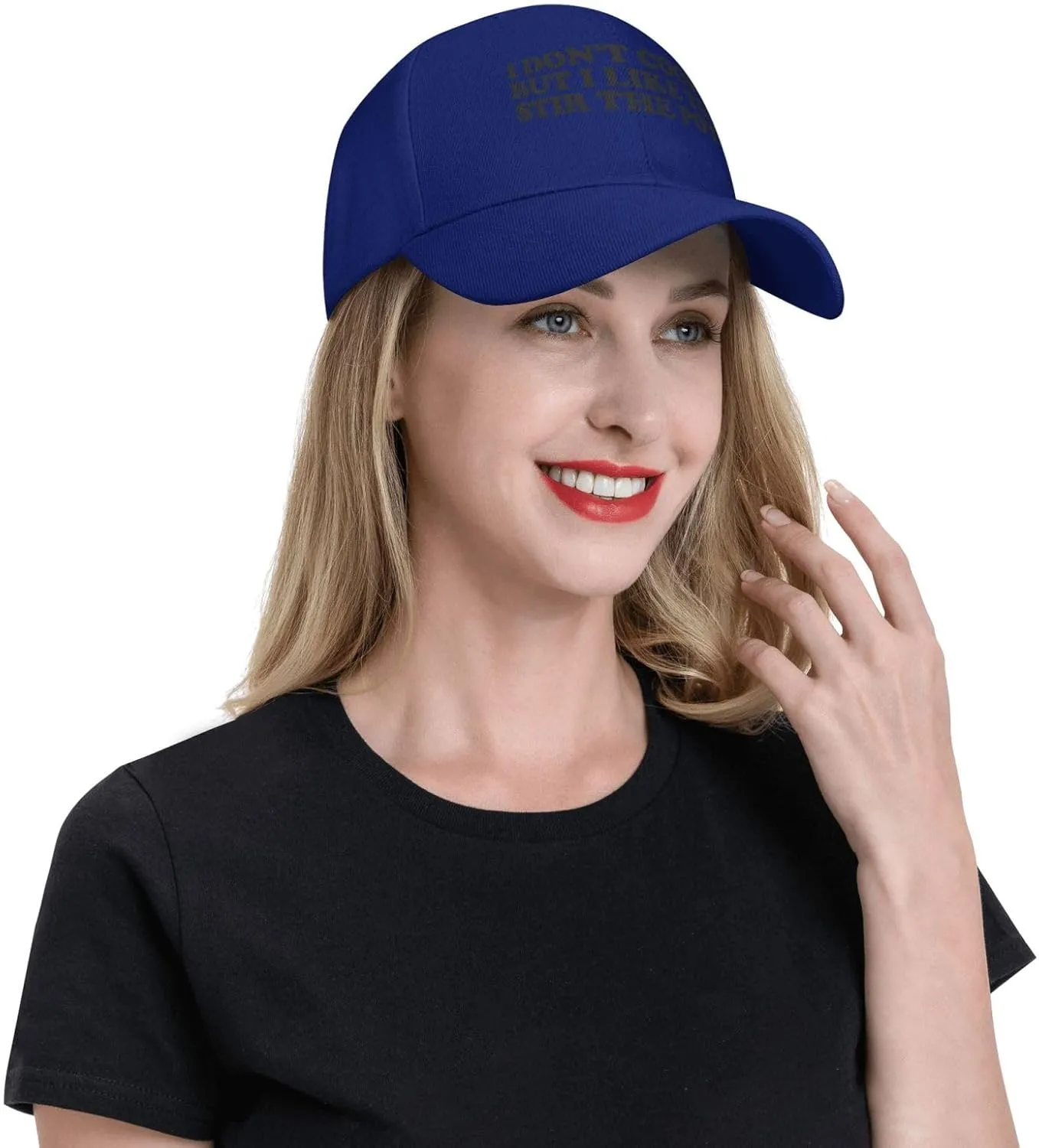 I Don't Cook but I Like to stir The Pot Baseball Cap Men's Gray Original Classic Low Profile Golf Dad Hat Trucker Cap