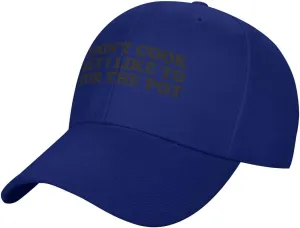 I Don't Cook but I Like to stir The Pot Baseball Cap Men's Gray Original Classic Low Profile Golf Dad Hat Trucker Cap