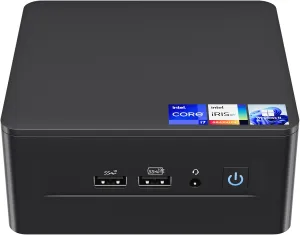 Intel NUC 12 Pro, for ASUS NUC12 Pro Wall Street Canyon Mini PC, 16GB RAM, 512GB SSD, Intel Core i7-1260P CPU (18M Cache, up to 4.70 GHz), WiFi 6E, BT 5.2, 2*Thunderbolt 4, Win 11 Pro(NUC12WSHi7)