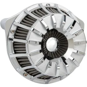Inverted Series Air Cleaner Kit - 15-Spoke - Chrome 1010-2461- PU