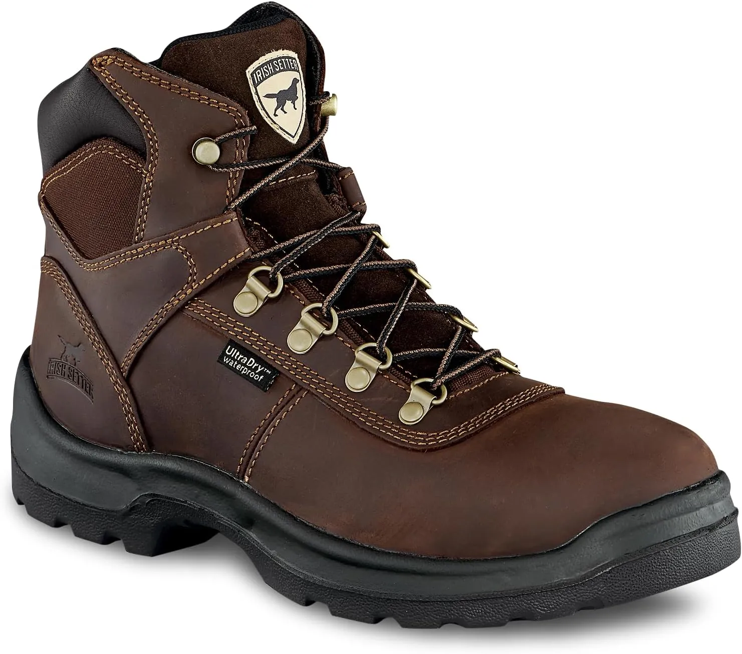 Irish Setter, Ely, Men's, 6", Waterproof, Soft Toe, Work Boot