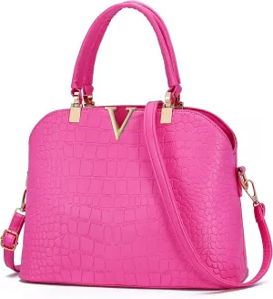 JHVYF Purses for Women Fashion Handbag Ladies Satchel Bags PU Leather Top Handle Shoulder Tote Bags