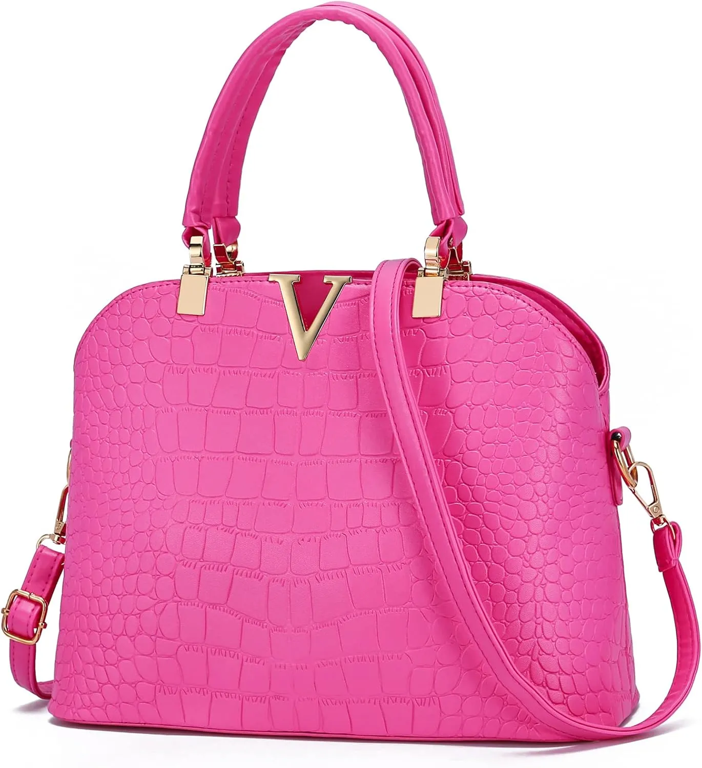 JHVYF Purses for Women Fashion Handbag Ladies Satchel Bags PU Leather Top Handle Shoulder Tote Bags