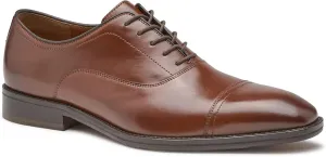 Johnston & Murphy Sullivan Cap Toe Men’s Shoe – Business Casual Leather Mens Dress Shoes, Comfortable Shoes for Men
