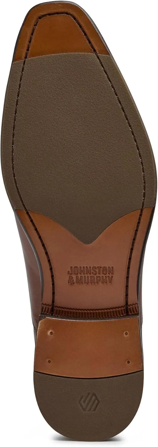 Johnston & Murphy Sullivan Cap Toe Men’s Shoe – Business Casual Leather Mens Dress Shoes, Comfortable Shoes for Men