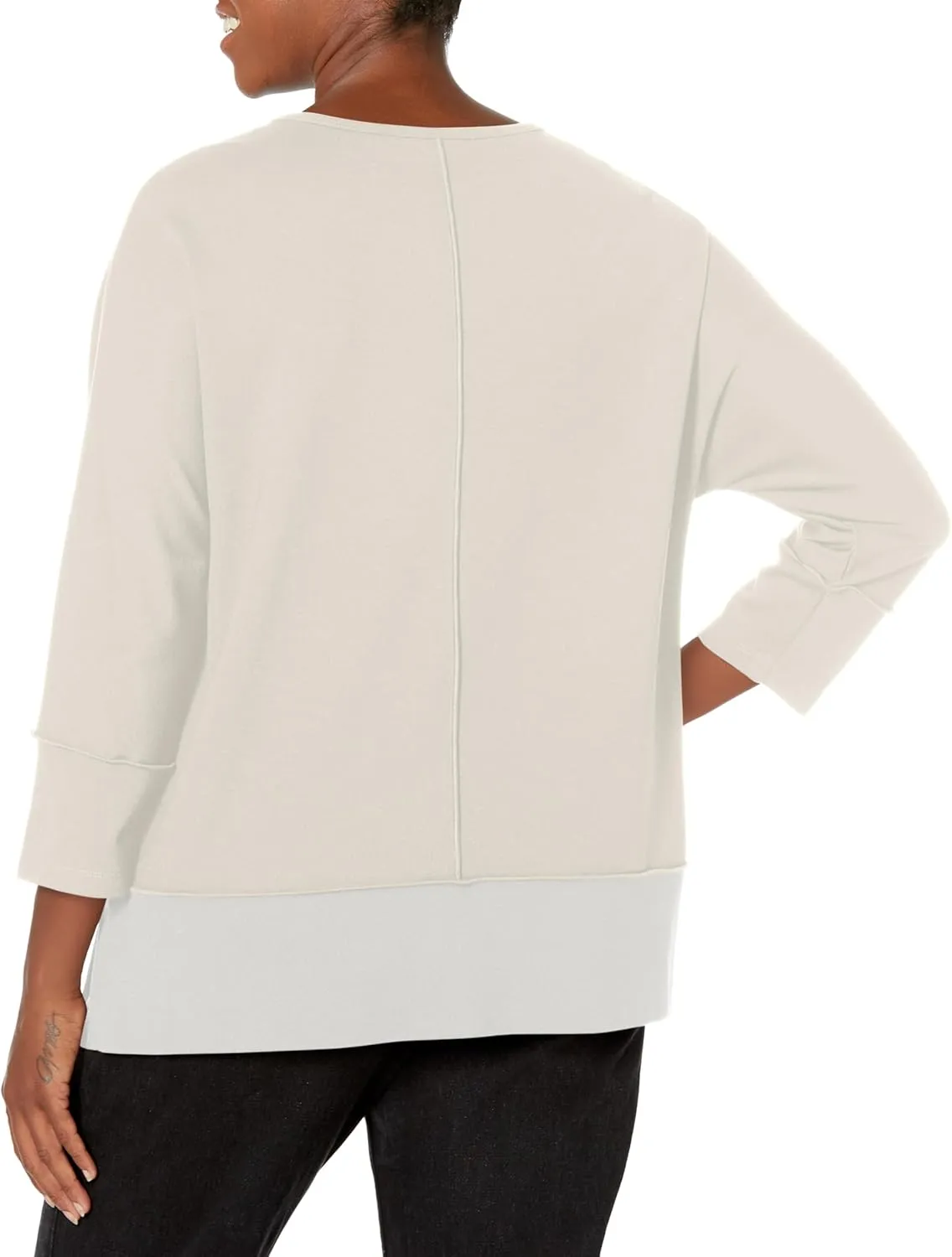 Jones New York Women's 3/4 Dolman Sleeve Top