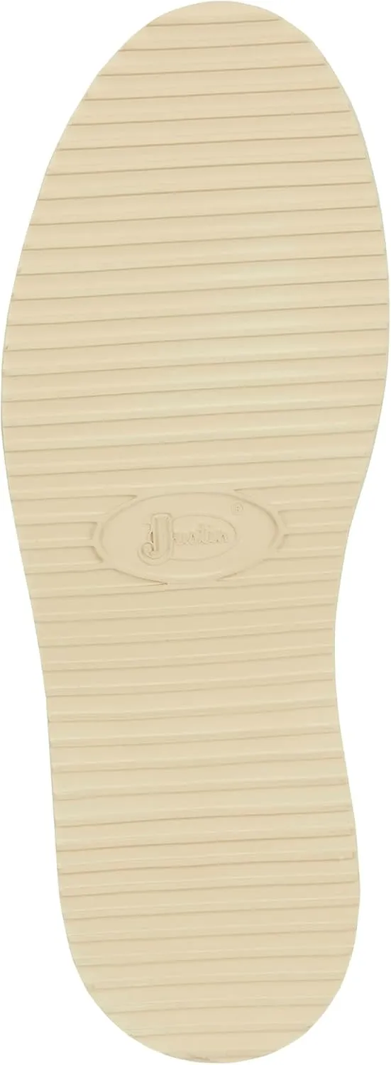 Justin Boot Company (WSL Men`s Justin Maxwell Peanut Tan 6In Soft Toe Work Boot
