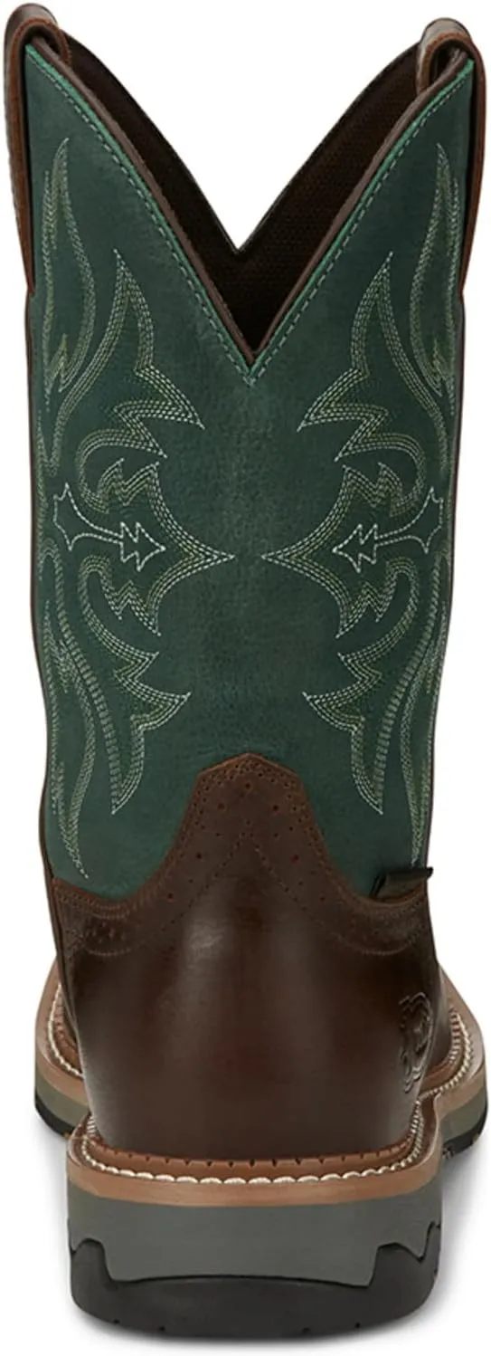 Justin Men's Bolt Western Work Boot Soft Toe - Se4104