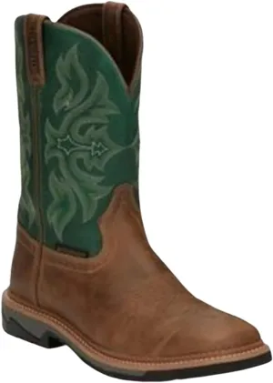 Justin Men's Bolt Western Work Boot Soft Toe - Se4104