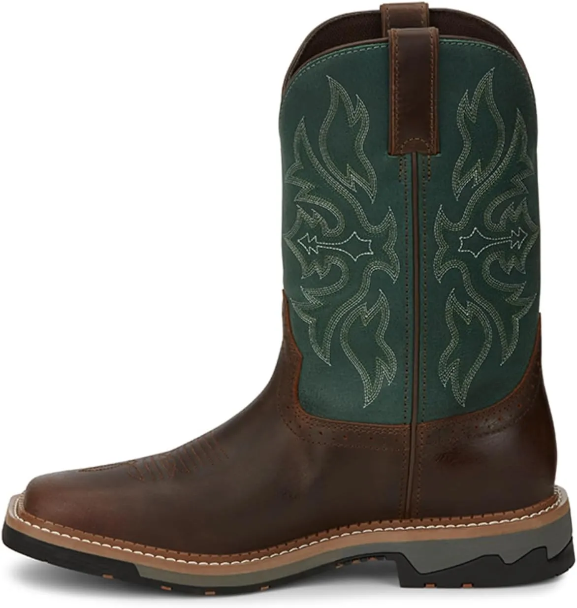 Justin Men's Bolt Western Work Boot Soft Toe - Se4104