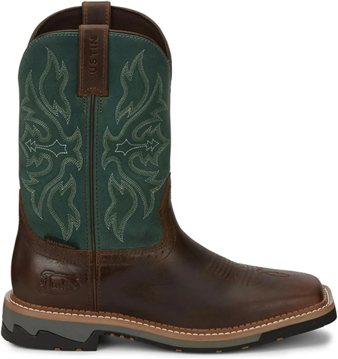 Justin Men's Bolt Western Work Boot Soft Toe - Se4104