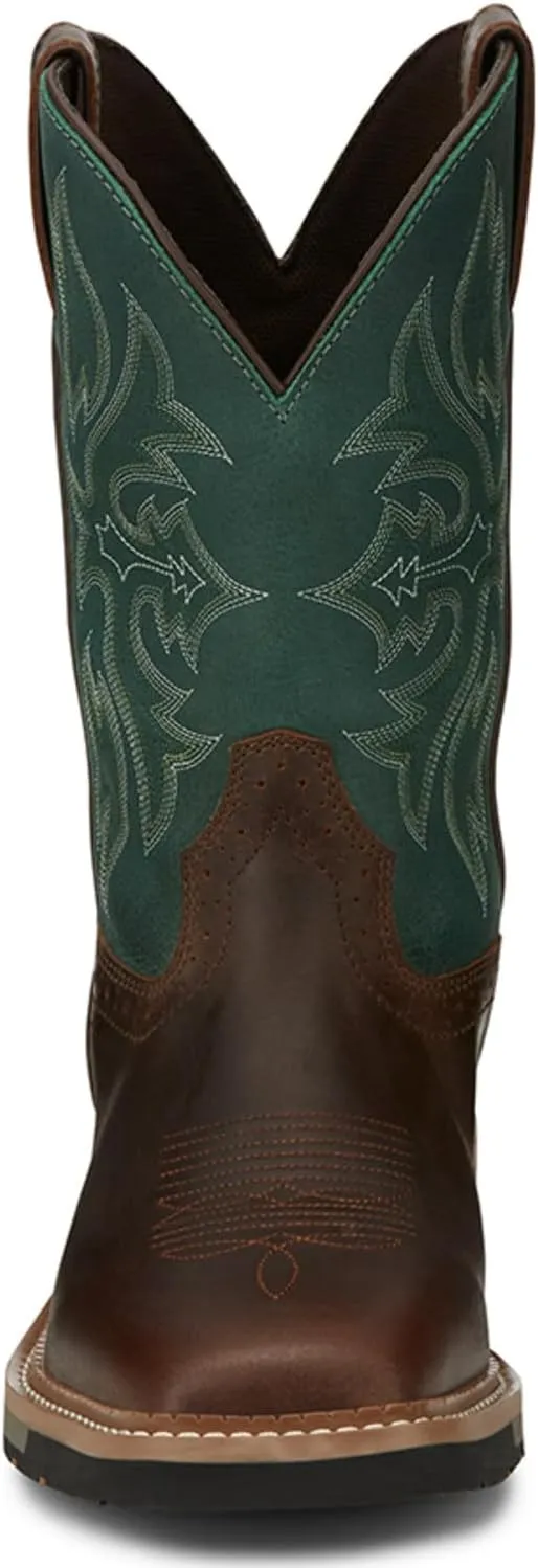 Justin Men's Bolt Western Work Boot Soft Toe - Se4104