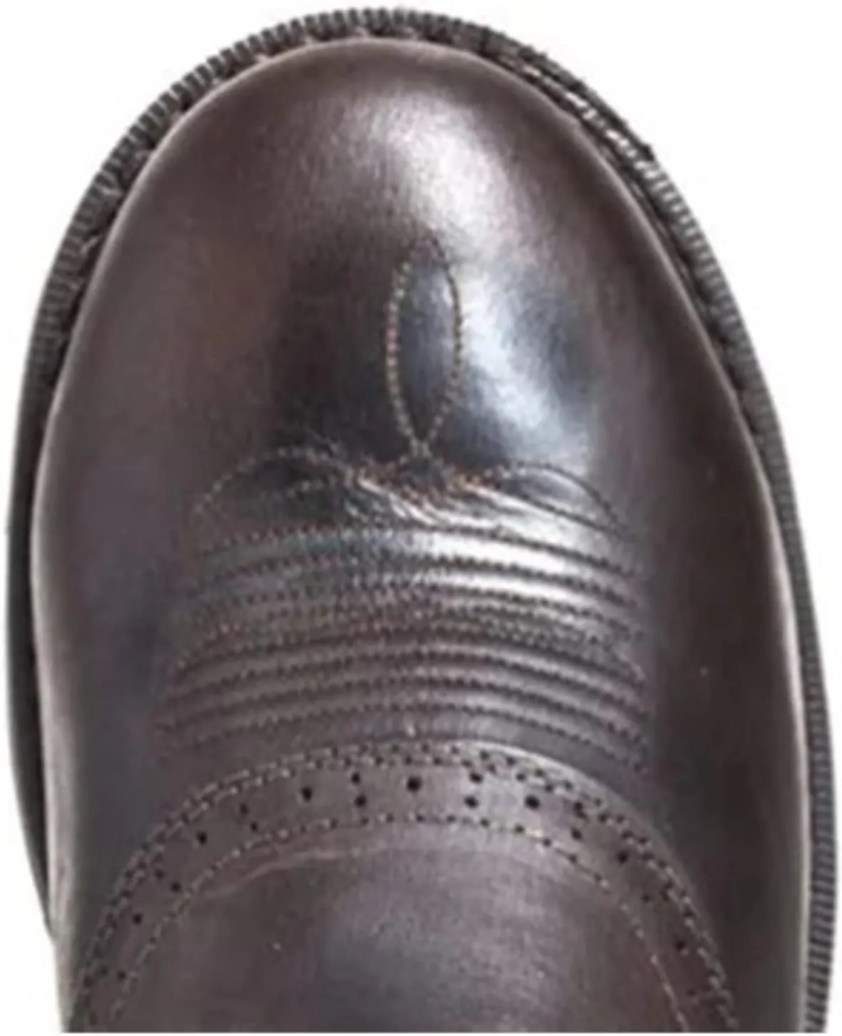 Justin Men's Superintendent Western Work Boot Steel Toe Brown 9 D