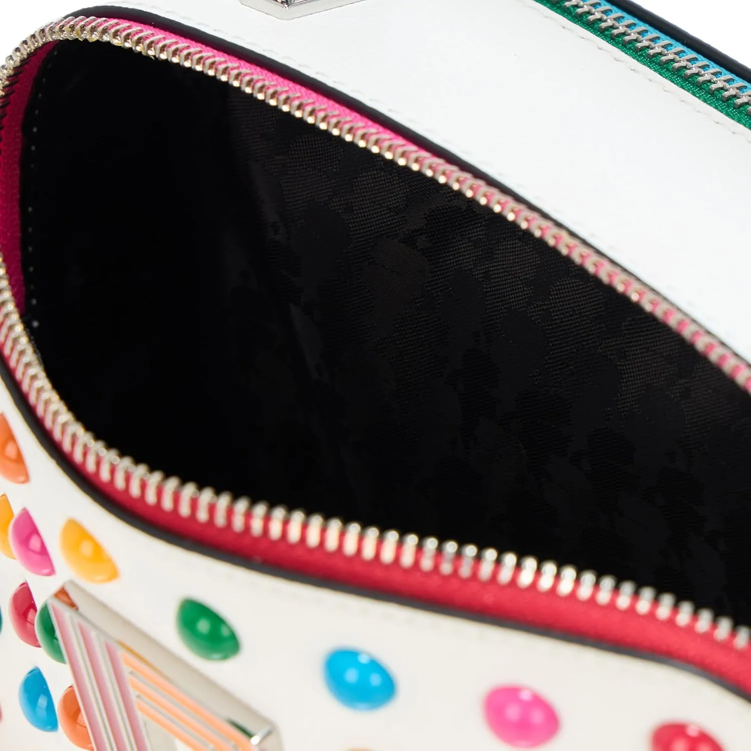 Karl Lagerfeld Paris Simone Studded Camera Crossbody