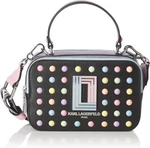 Karl Lagerfeld Paris Simone Studded Camera Crossbody