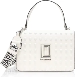 Karl Lagerfeld Paris Simone Studded Camera Crossbody