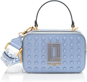 Karl Lagerfeld Paris Simone Studded Camera Crossbody