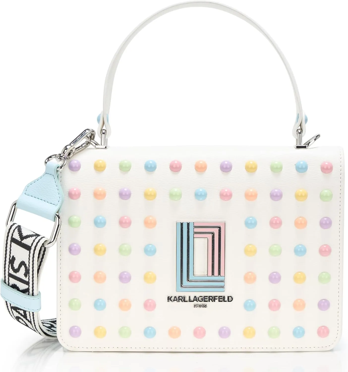 KARL LAGERFELD Paris Women's Simone Logo Crossbody