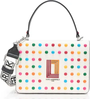 KARL LAGERFELD Paris Women's Simone Logo Crossbody
