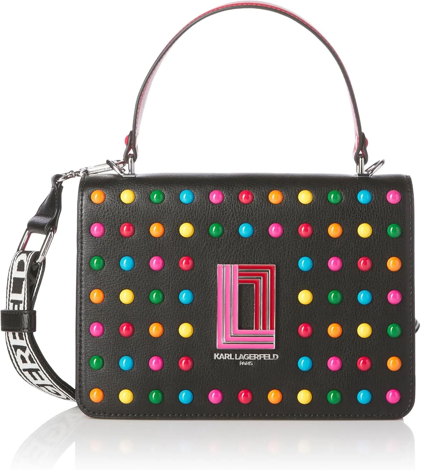 KARL LAGERFELD Paris Women's Simone Studded Crossbody