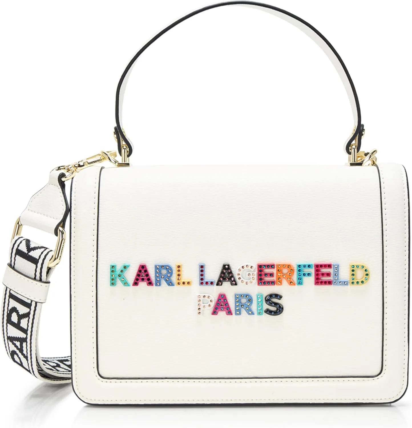 KARL LAGERFELD Paris Women's Simone Studded Crossbody
