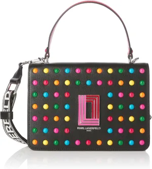 KARL LAGERFELD Paris Women's Simone Studded Crossbody