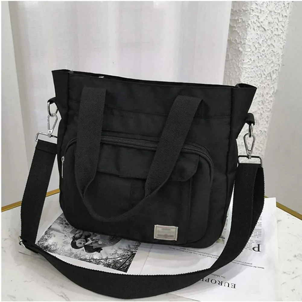 KARRESLY Women's Casual Hobo Shoulder Bag Large Capacity Nylon Daily Messenger Bag Work Shopper Handbag Purse